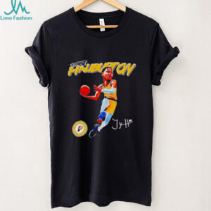 Tyrese Haliburton post moves caricature Indiana Pacers shirt