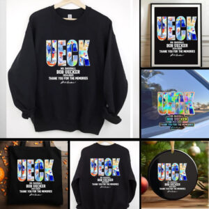 UECK Mr. Baseball Bob Uecker Milwaukee Brewers 1934 2025 thank you for the memories signature shirt