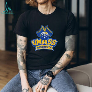 UMass Dartmouth Corsairs football mascot logo shirt