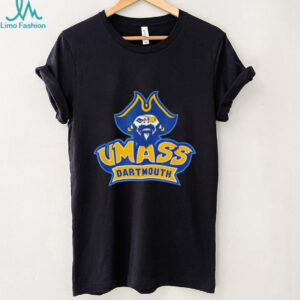 UMass Dartmouth Corsairs football mascot logo shirt