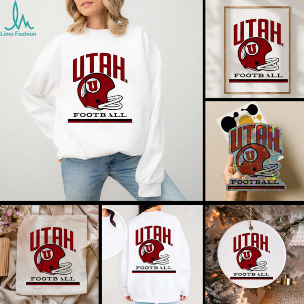Utah Football Vintage Helmet style 2025 shirt
