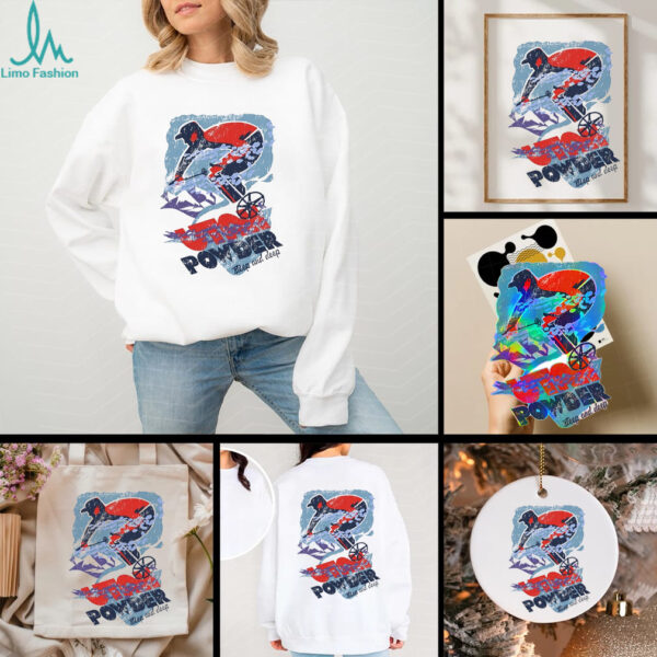 Utah Powder steep and deep shirt