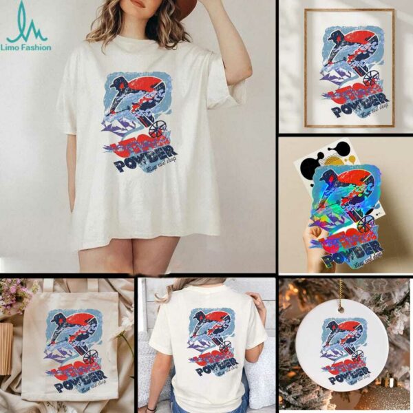Utah Powder steep and deep shirt