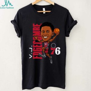 VJ Edgecombe Philadelphia 76ers Caricature T Shirt