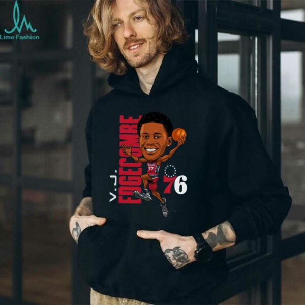 VJ Edgecombe Philadelphia 76ers Caricature T Shirt