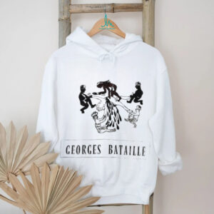 Danielle Chelosky wearing Georges Bataille shirt