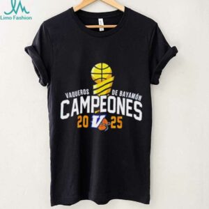 Vaqueros de Bayamón BSN CHAMPIONS 2025 shirt