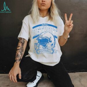Vintage 90s Style Detroit Football Game Day Shirt