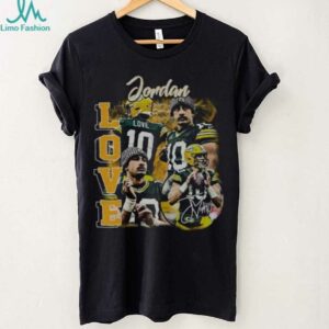Vintage 90s Style Jordan Love T Shirt