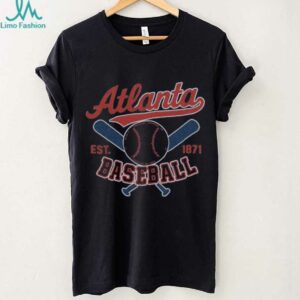 Vintage Atlanta Baseball Unisex T shirt