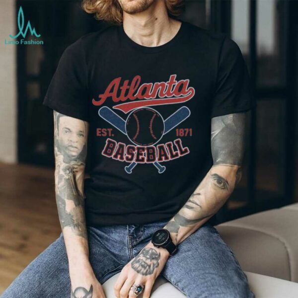 Vintage Atlanta Baseball Unisex T shirt