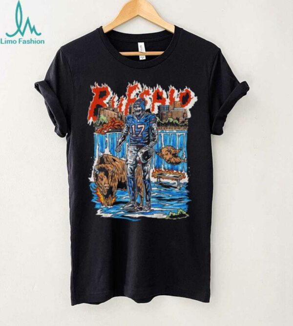 Vintage Josh Allen Buffalo Football T shirt