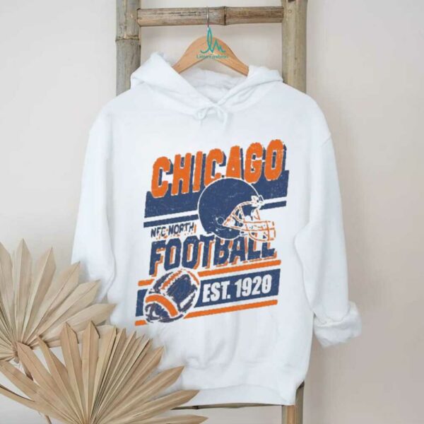Vintage Style Chicago Football Game Day Shirt