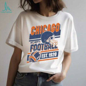 Vintage Style Chicago Football Game Day Shirt