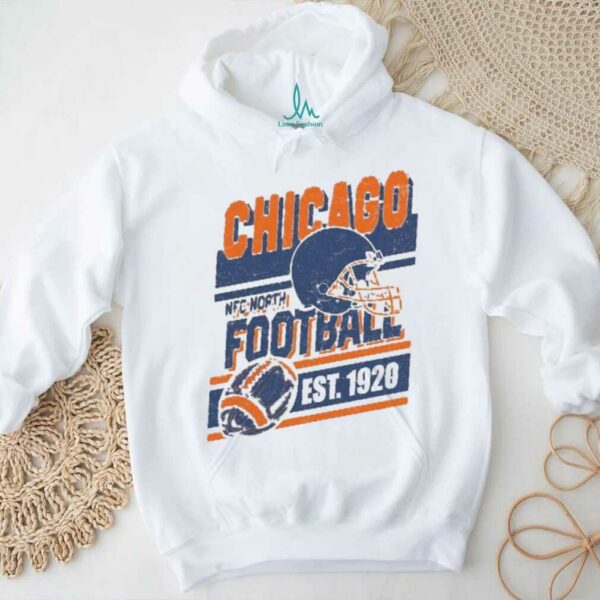 Vintage Style Chicago Football Game Day Shirt