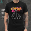 CB rapperBig face red hat gang graphic signature shirt