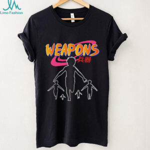 Weapons Naruto anime ninja silhouette shirt