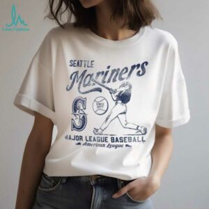 White Seattle Mariners Regional Batter Foundation T Shirt