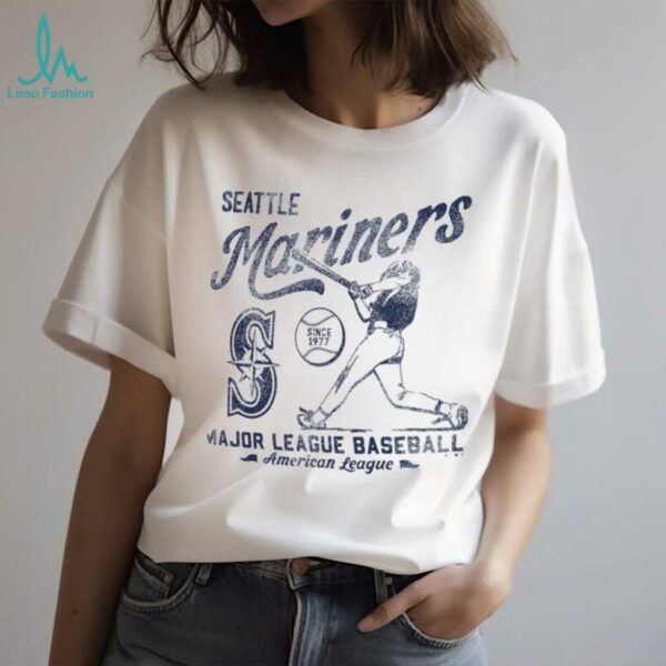 White Seattle Mariners Regional Batter Foundation T Shirt