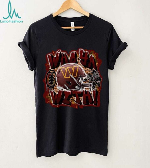 Who Ya With Washington Commanders NFL Shirt