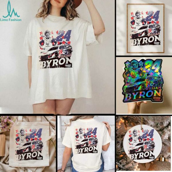 William Byron Liberty University Car graphic shirt