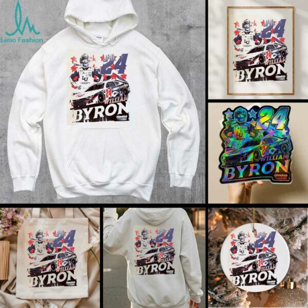 William Byron Liberty University Car graphic shirt