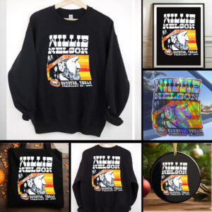 Willie Nelson Houston Texas February 1985 shirt