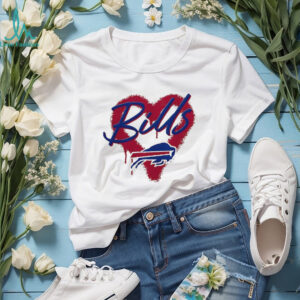 Buffalo Bills NFL spray heart 2025 shirt