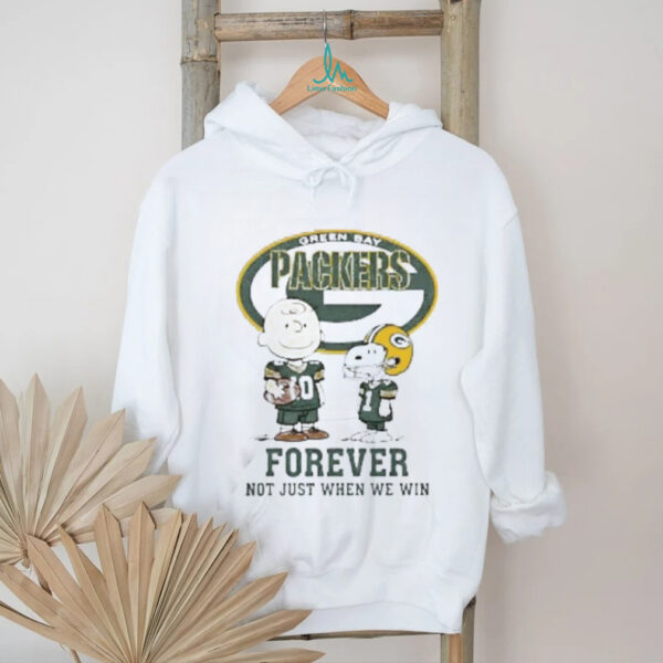 Charlie Brown Snoopy New Orleans Saints Forever Not Just When We Win shirt