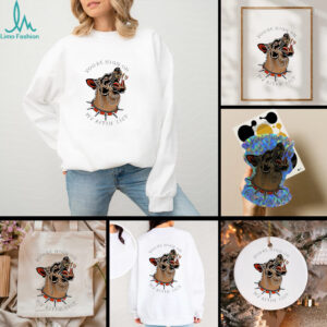 You’re high on my bitin’ list dog shirt