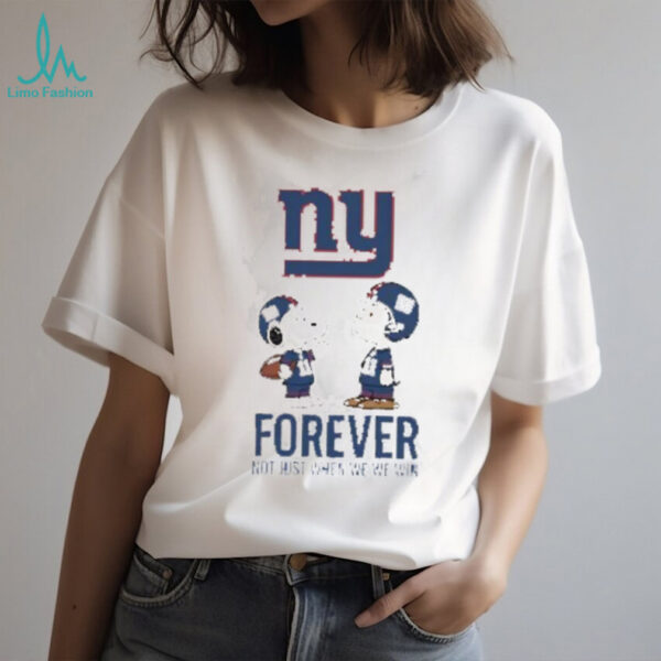 Charlie Brown Snoopy Seattle Seahawks Forever Not Just When We Win shirt