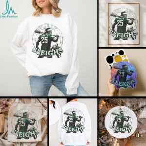 Official Philadelphia Eagles Philly Sleighs Santa 25 Christmas Shirt