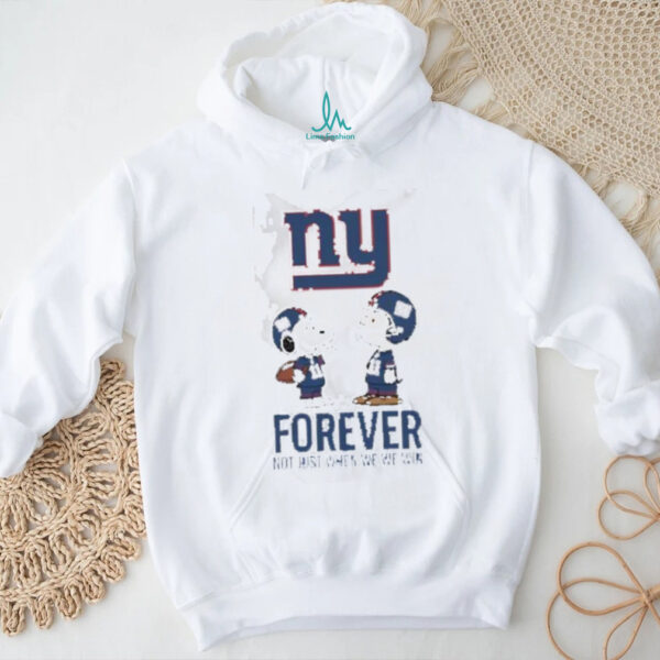 Charlie Brown Snoopy Seattle Seahawks Forever Not Just When We Win shirt