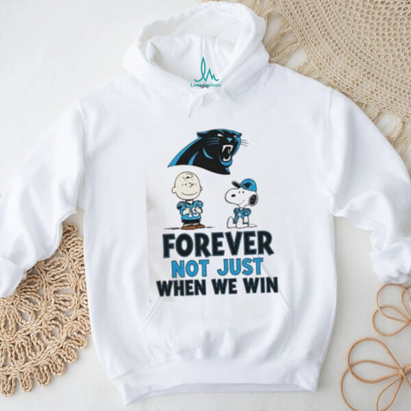 Charlie Brown Snoopy Green Bay Packers Forever Not Just When We Win shirt