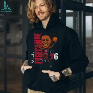 VJ Edgecombe Philadelphia 76ers Caricature T Shirt