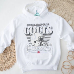 Indianapolis Colts Stripe Splash Franklin Throwback T Shirt