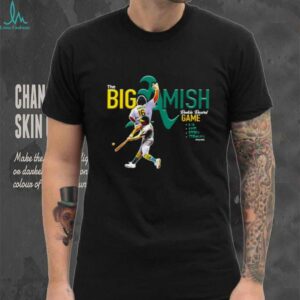 The Big Amish Nick Kurtz Oakland Athletics Rookie Record game shirt