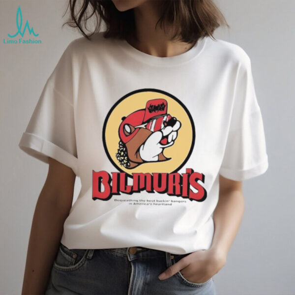 Bilmuri’s The Buc ee’s logo t shirt