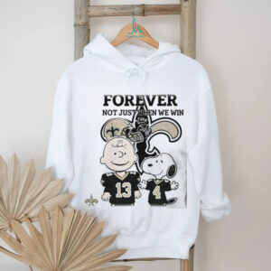 Charlie Brown Snoopy Philadelphia Eagles Forever Not Just When We Win shirt