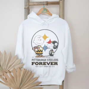 Awesome Pittsburgh Steelers Charlie Brown Snoopy Steelers Forever Not Just When We Win T Shirt