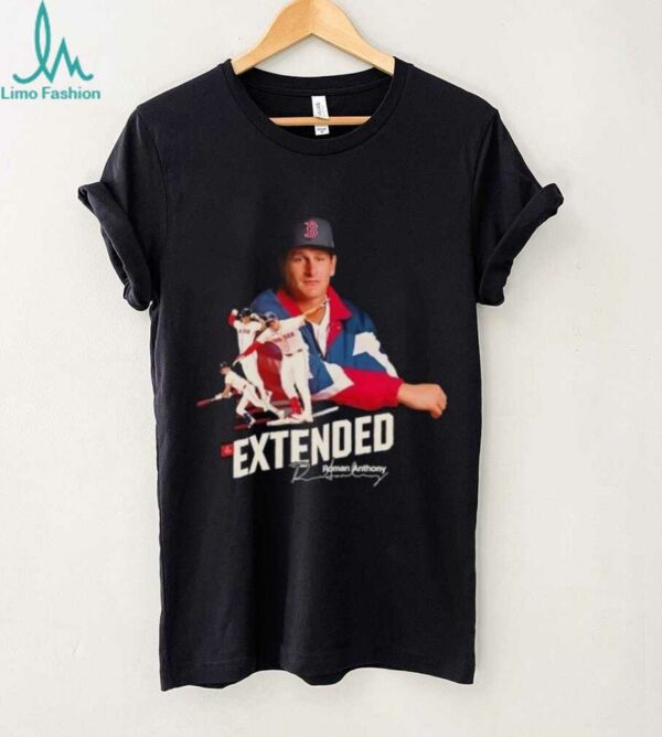 oston Red Sox Extended Roman Anthony Signature Signature Shirt