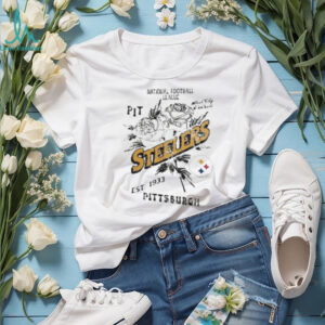 Pittsburgh Steelers National Football League PIT Steel City football Stripe Distressed Raglan shirt
