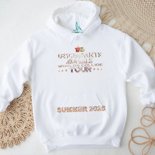 retro descendants zombies world tour 2025 shirt