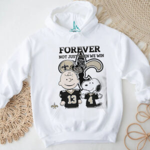 Charlie Brown Snoopy Philadelphia Eagles Forever Not Just When We Win shirt