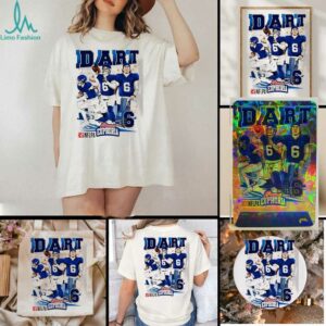 Jaxson Dart player New York Giants NFL Planet Euphoria graphic shirt