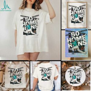 Cal Raleigh 50 home runs Seattle Mariners shirt
