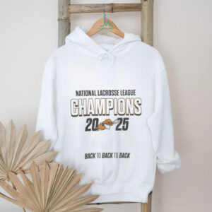 Buffalo Bandits 2025 NLL Champions Official White T Shirt