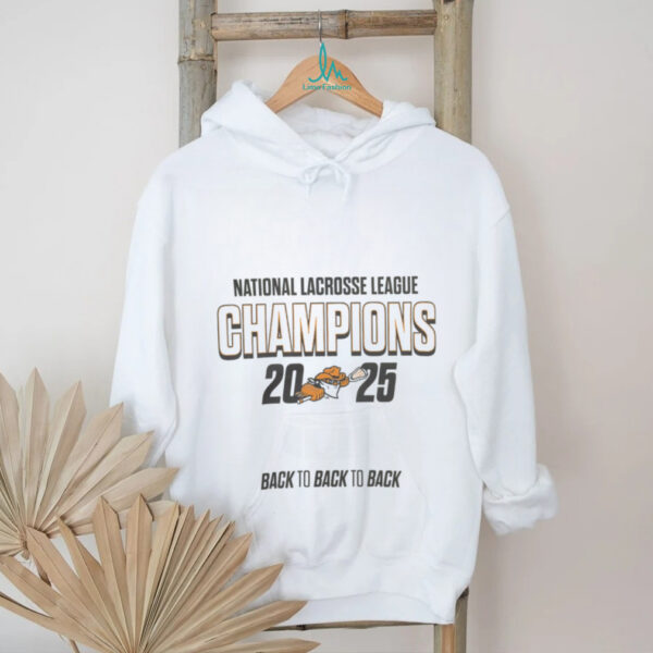 Buffalo Bandits 2025 NLL Champions Official White T Shirt