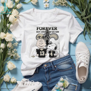 Charlie Brown Snoopy Philadelphia Eagles Forever Not Just When We Win shirt
