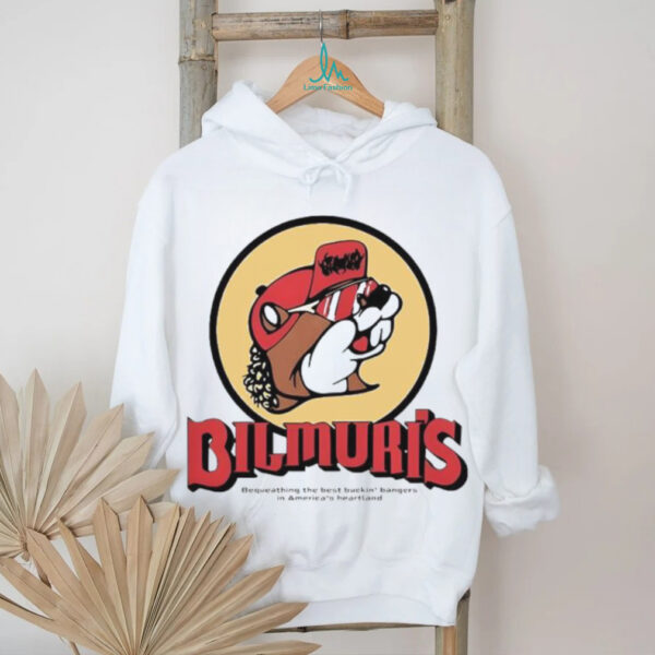 Bilmuri’s The Buc ee’s logo t shirt